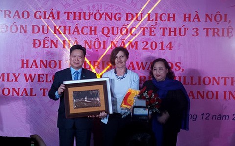Hanoi welcomes three millionth visitor - ảnh 1